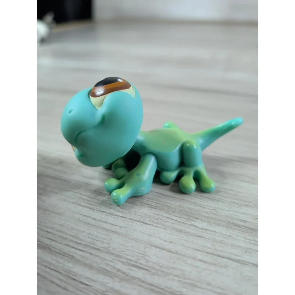 LPS Littlest Pet Shop Green Gecko LOT OF 4